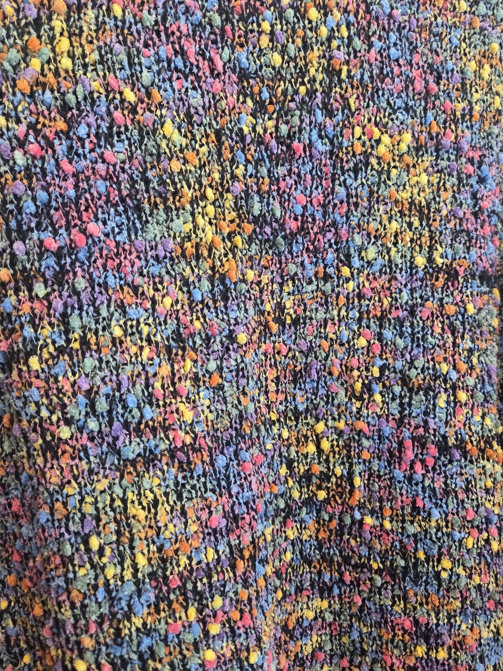 NWOT Multicolor Speckled Knit Crewneck Sweater - Picture 3 of 5